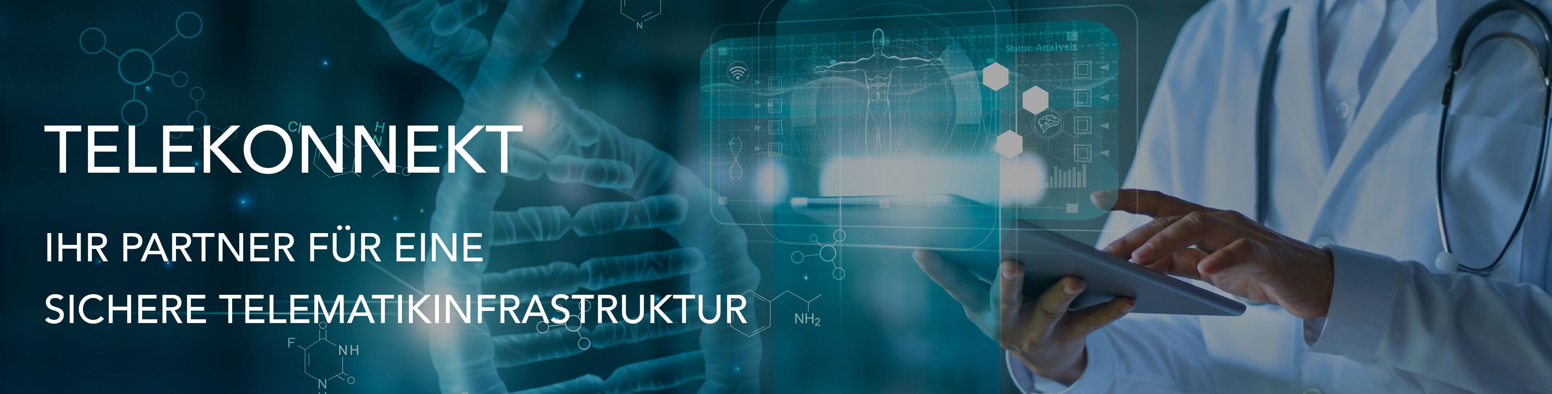 Telematikinfrastruktur TI Starterpaket Header Bild Telekonnekt Arztpraxen Telematikinfrastruktur TI Starterpaket Header Bild Telekonnekt Arztpraxen